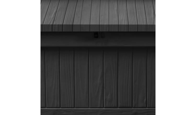 Keter Eden Bench 265L Outdoor Garden Storage Box - Grey