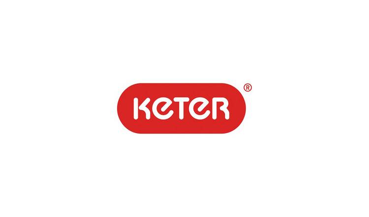 Keter Store It Out Midi 880L Garden Storage Box -Brown