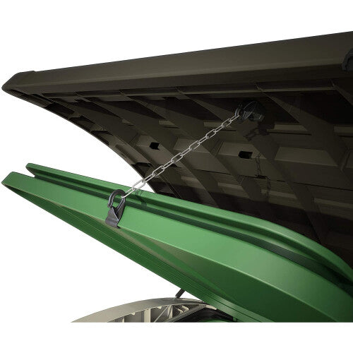 Keter Store It Out Max 1200L Outdoor Garden Storage Shed Beige Brown