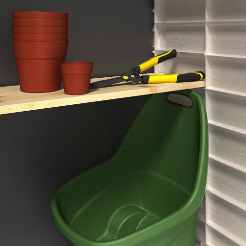 Keter Store It Out Max 1200L Outdoor Garden Storage Shed Beige Brown