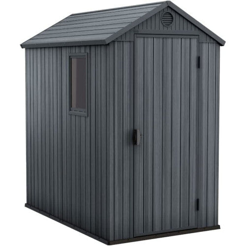 Keter Darwin 6 x 4ft Shed - Grey