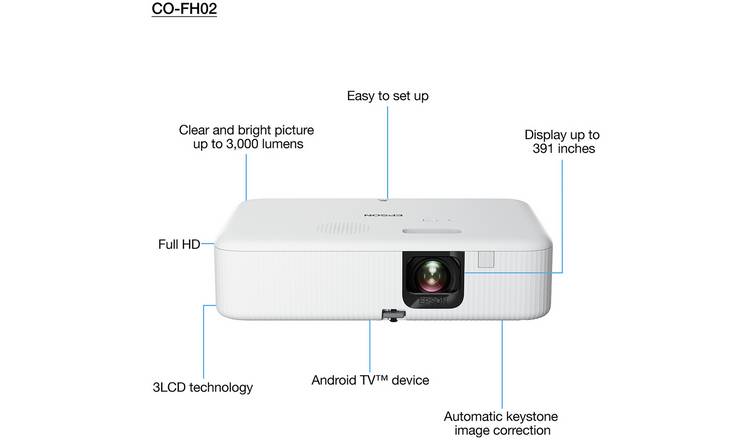 EPSON CO-FH02 Smart Full HD Projector
