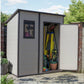 Keter Manor Pent Outdoor Garden Storage Shed 6 x 4ft - Brown