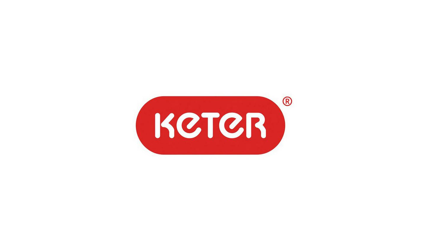 Keter Manor Pent Outdoor Garden Storage Shed 6 x 4ft - Brown