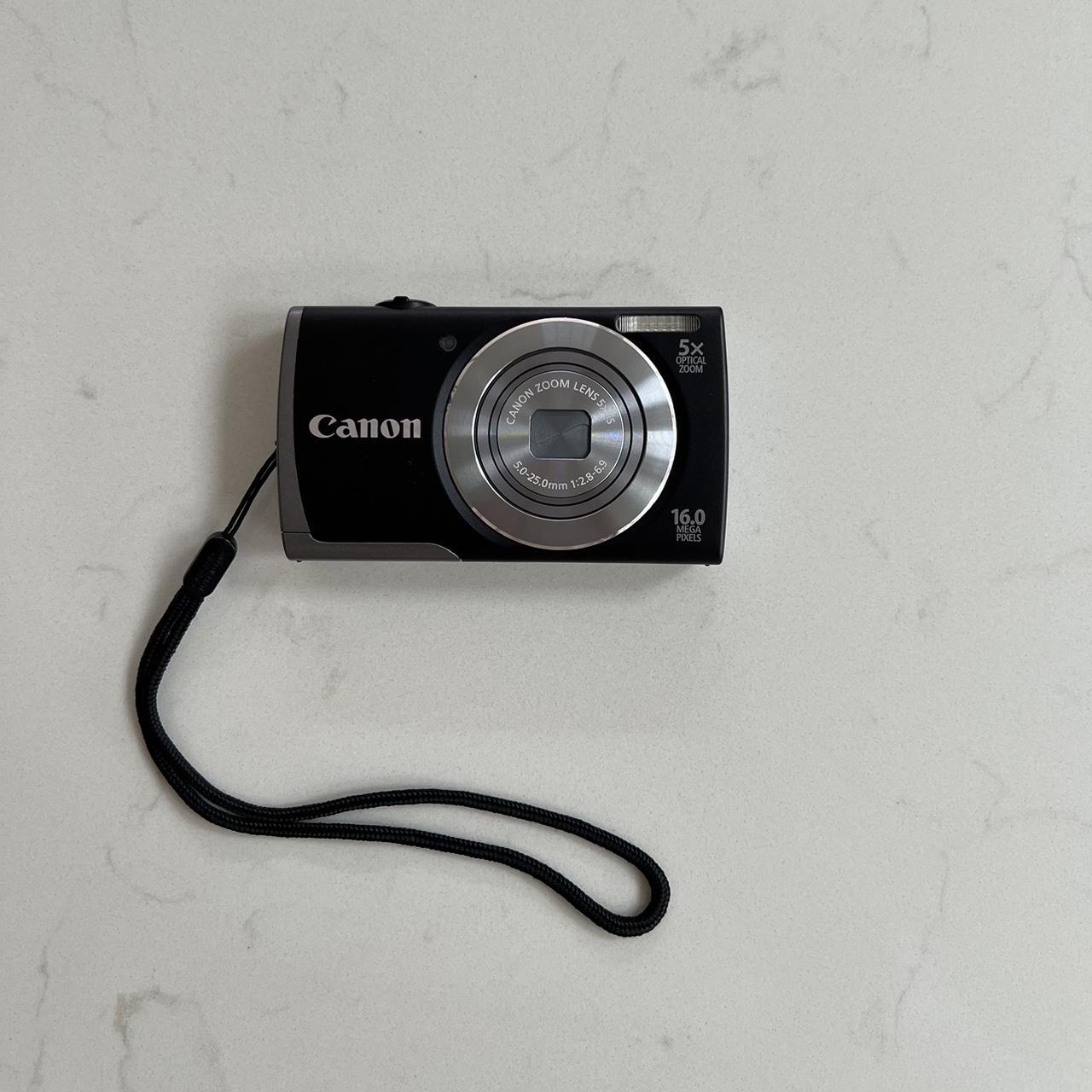 Canon powershot A3500 digital camera in black/silver