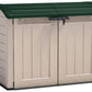 Keter Store It Out Ultra 2000L Garden Bike Shed -Beige/Green
