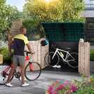Keter Store It Out Ultra 2000L Garden Bike Shed -Beige/Green