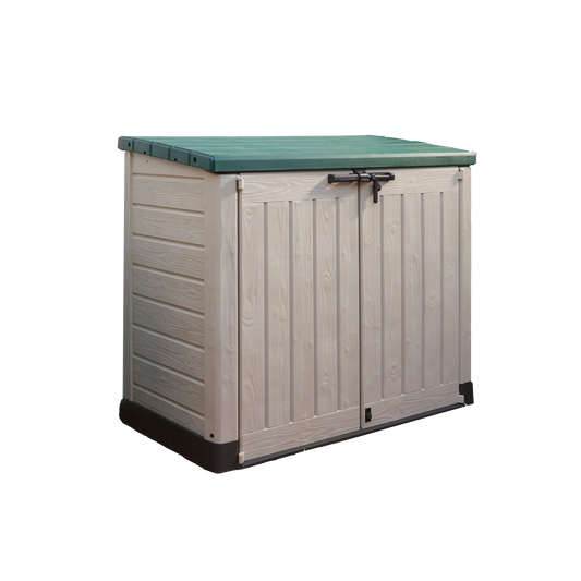 Keter Store It Out Max 1200L Garden Storage Box -Beige/Green