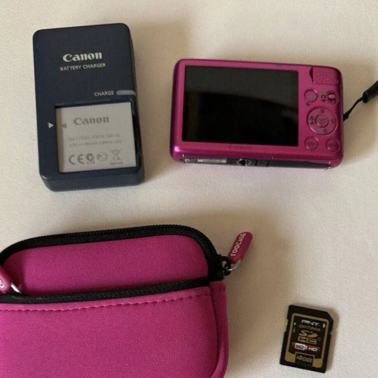 Canon PowerShot Digital ELPH SD1400 IS Digital Camera Pink