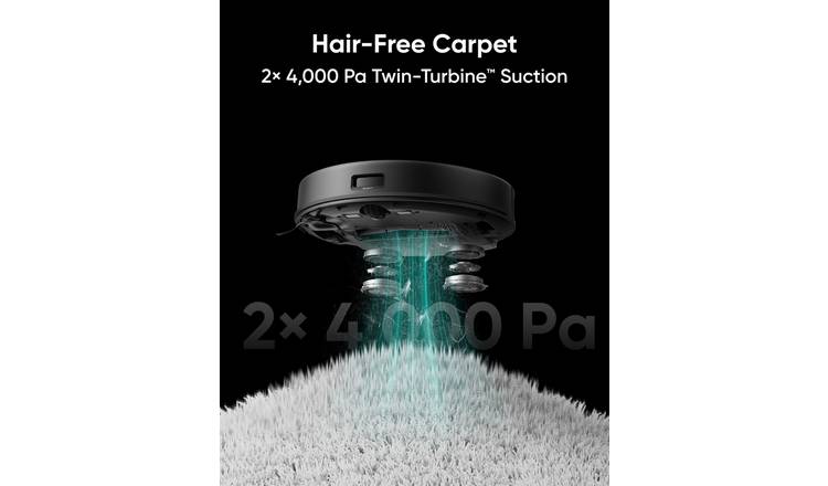 eufy X8 Pro Robot Vacuum and Self-Empty Station for Pet Hair