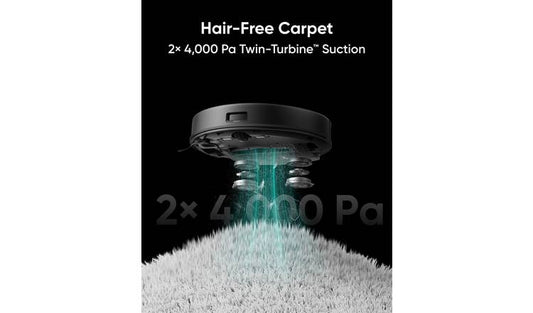 eufy X8 Pro Robot Vacuum and Self-Empty Station for Pet Hair