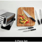 Ninja Stay Sharp 5 Piece Knife With Knife Block - Black