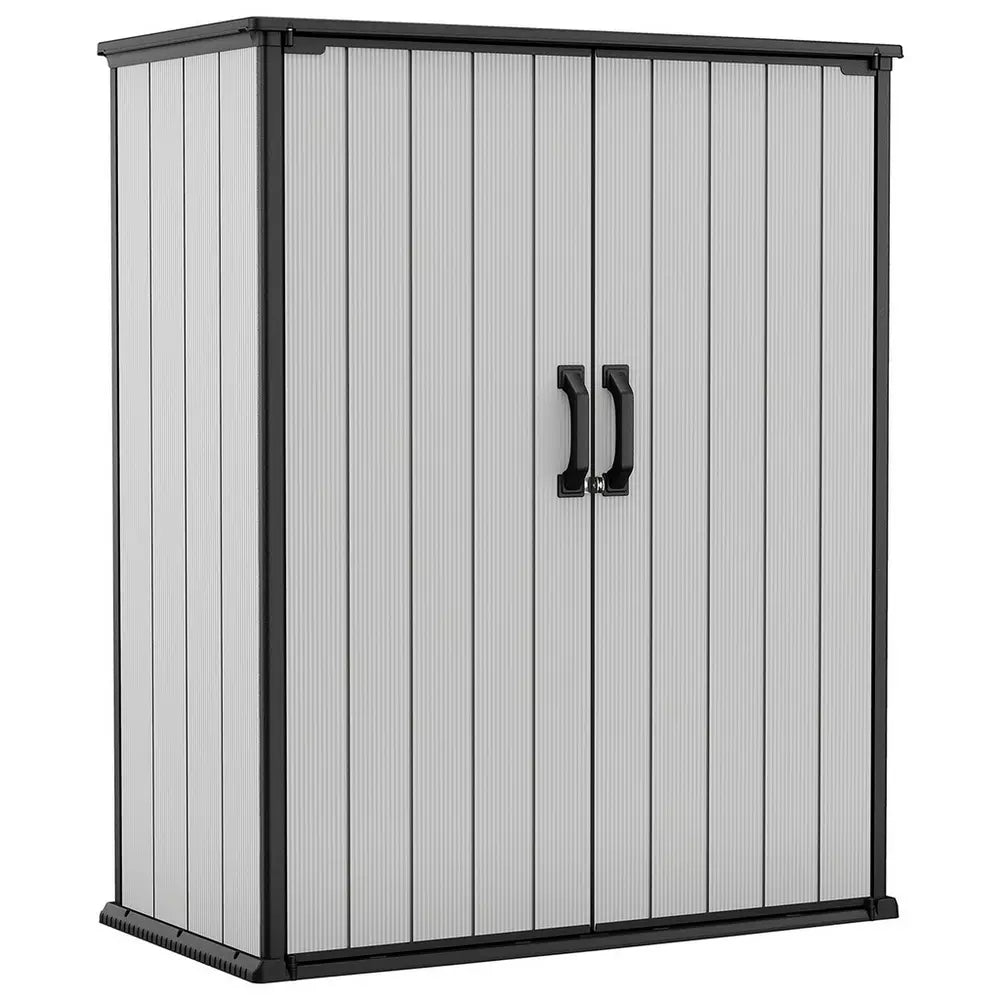 Keter Premier Tall 1400L Outdoor Storage Cupboard 4.6 x2.4ft