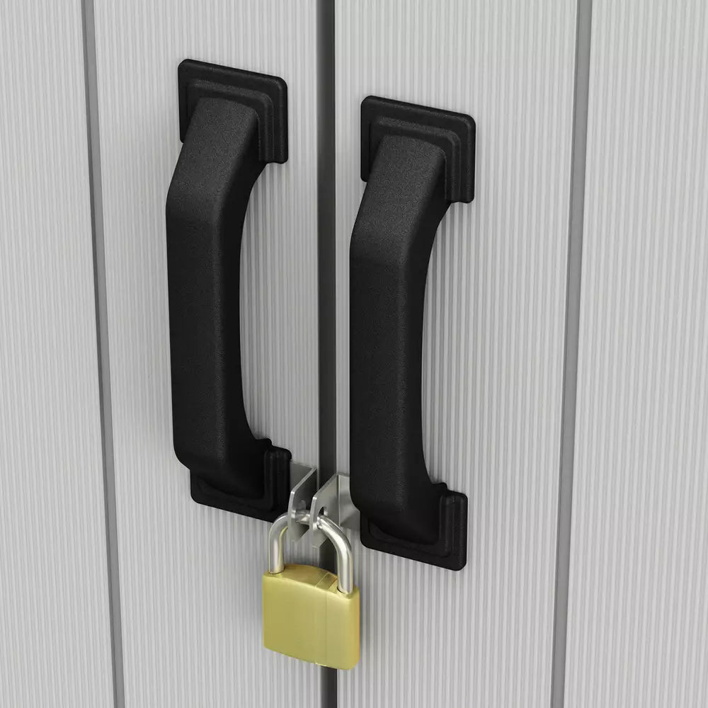 Keter Premier Tall 1400L Outdoor Storage Cupboard 4.6 x2.4ft