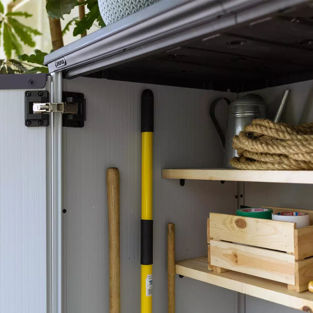 Keter Premier Tall 1400L Outdoor Storage Cupboard 4.6 x2.4ft