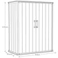 Keter Premier Tall 1400L Outdoor Storage Cupboard 4.6 x2.4ft