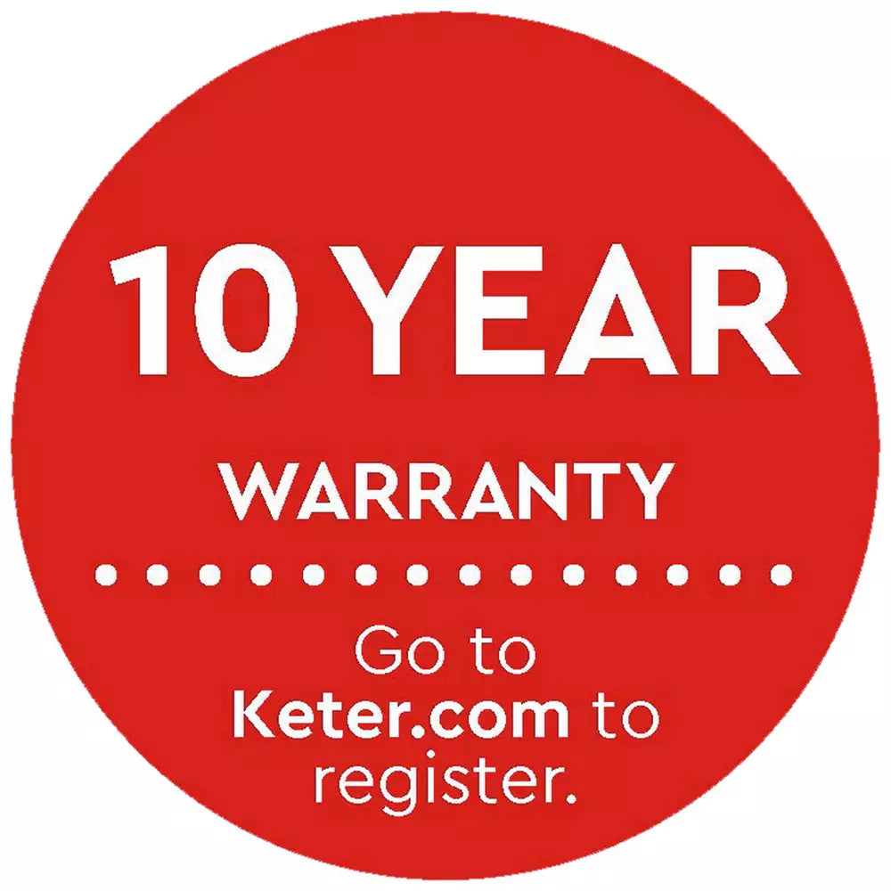 Keter Premier Tall 1400L Outdoor Storage Cupboard 4.6 x2.4ft