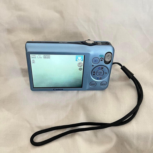 Canon Ixus Digital Camera baby blue 12.1MP