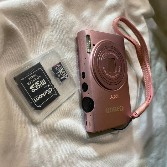 Canon IXY 220F PowerShot ELPH 110 HS IXUS 125 HS Pink 16.1MP