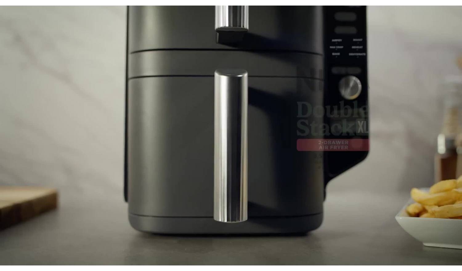 Ninja Double Stack XL SL400UK 9.5L Air Fryer - Grey