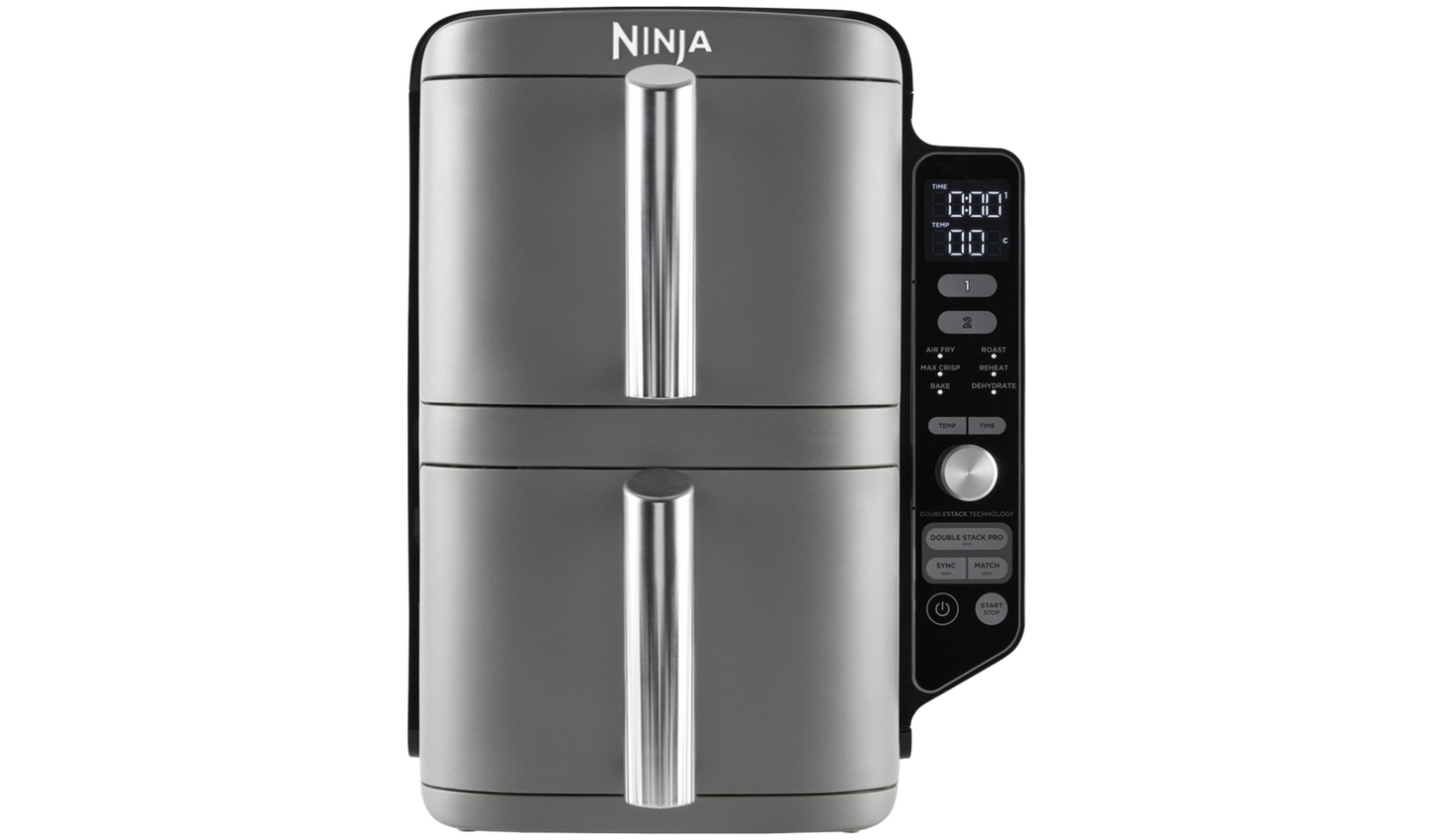 Ninja Double Stack XL SL400UK 9.5L Air Fryer - Grey