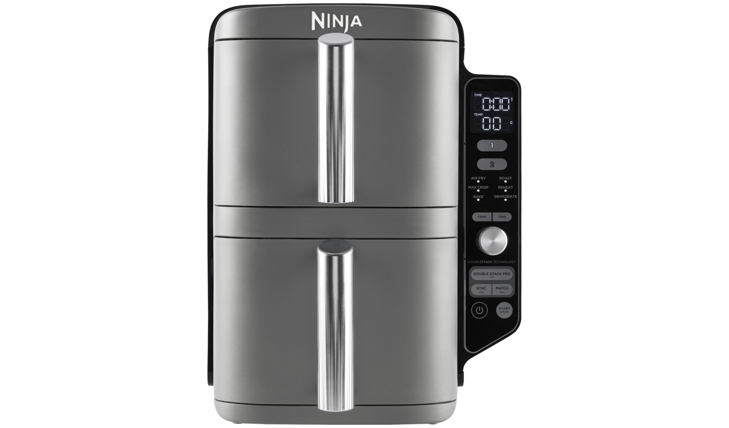 Ninja Double Stack XL SL400UK 9.5L Air Fryer - Grey