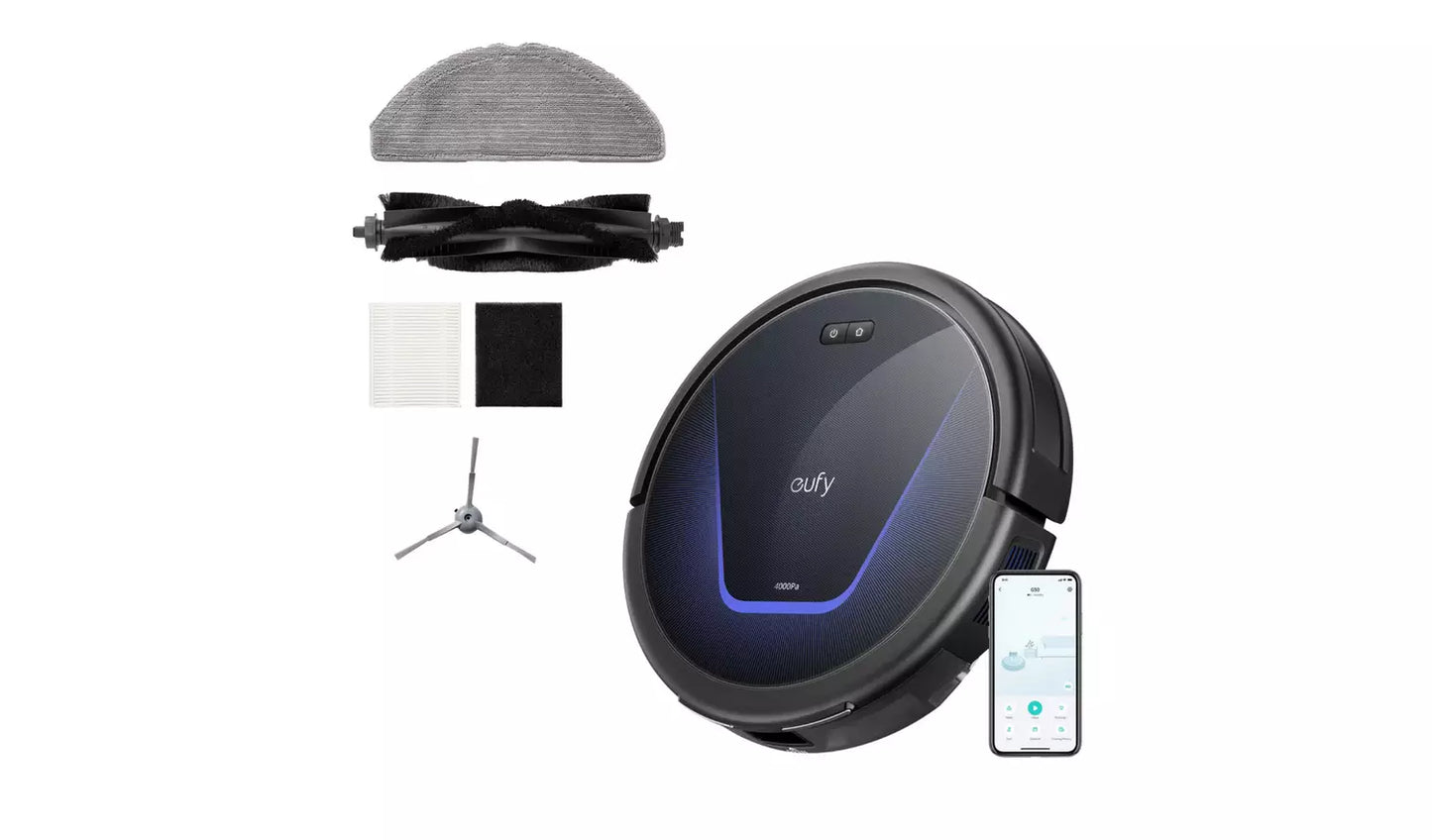 eufy G50 Hybrid Robot Vacuum & Mop with Auto-Detangle Brush