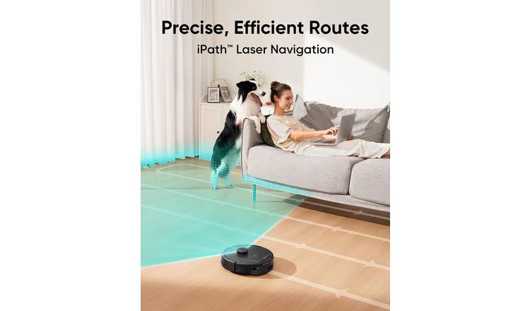 eufy L60 Hybrid Robot Vacuum with Powerful Suction & Mop