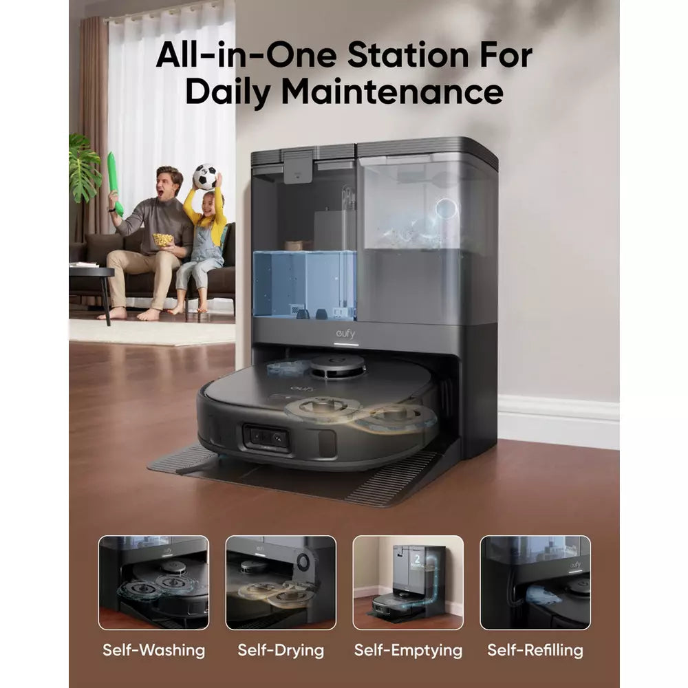 eufy X10 Pro Omni Robot Vacuum & Mop with All-in-One Station