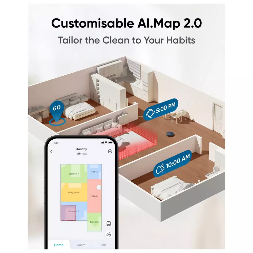 eufy X10 Pro Omni Robot Vacuum & Mop with All-in-One Station