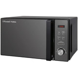 Russell Hobbs RHM2076B 20 Litre 800 W Black Digital Solo Microwave with 5 Power Levels
