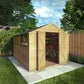 Mercia Wooden Overlap Garden Shed 10 x 8ft