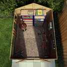 Mercia Wooden Overlap Garden Shed 10 x 8ft