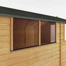 Mercia Wooden Overlap Garden Shed 10 x 8ft