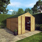 Mercia Wooden Overlap Windowless Shed 12 x 8ft
