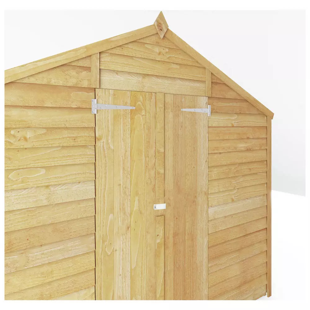 Mercia Wooden Overlap Windowless Shed 12 x 8ft