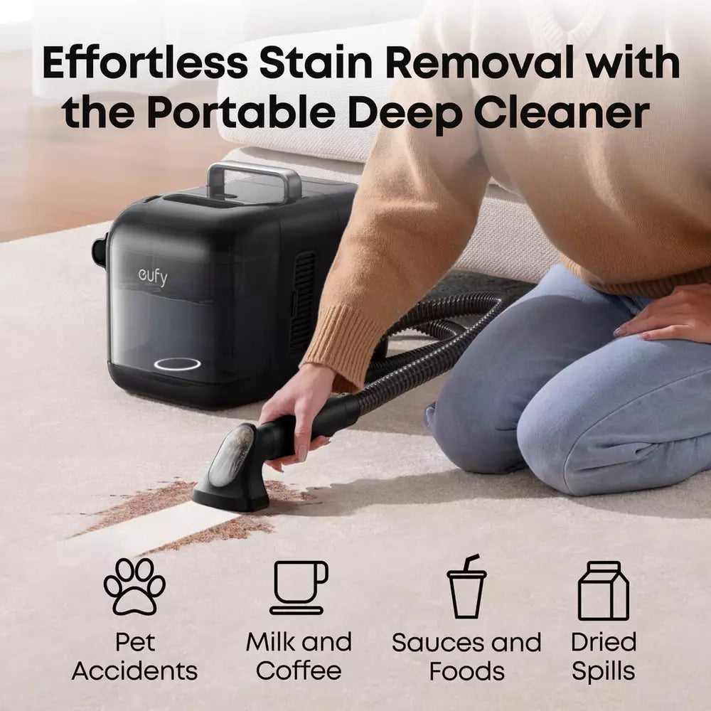 eufy Omni E28 Robot Vacuum & Mop with Portable Deep Cleaner