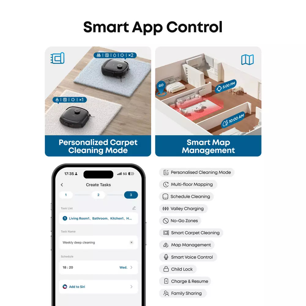 eufy Omni E28 Robot Vacuum & Mop with Portable Deep Cleaner