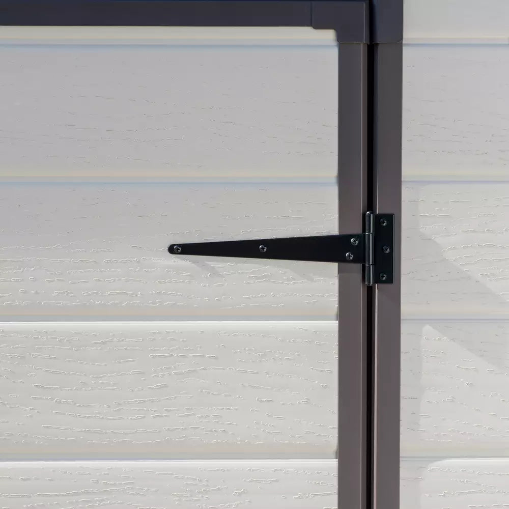 Keter Manor Pent Outdoor Garden Storage Shed 6 x 6ft - Brown