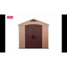 Keter Factor Apex Garden Storage Shed 8 x 6ft – Beige/Brown