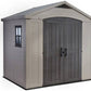 Keter Factor Apex Garden Storage Shed 8 x 6ft – Beige/Brown