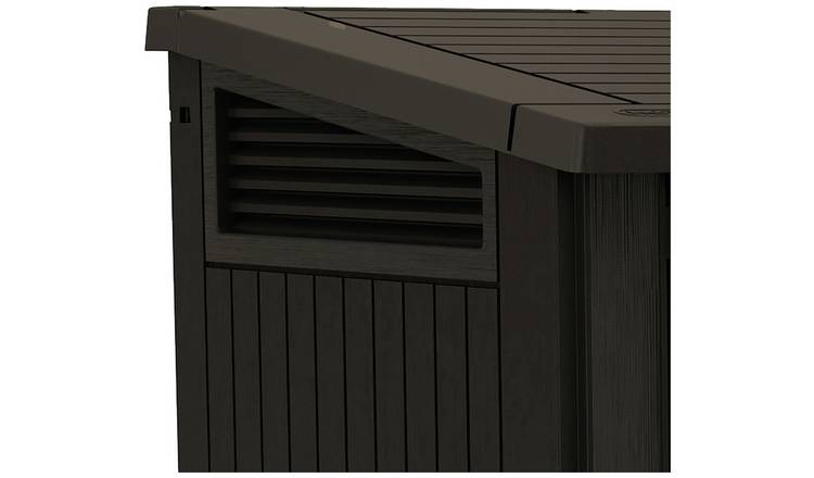 Keter Store It Out Midi 880L Garden Storage Box -Brown