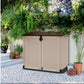 Keter Store It Out Midi 880L Garden Storage Box -Beige/Brown