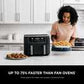 Ninja Foodi MAX Dual Zone AF400UK 9.5L Air Fryer - Black