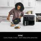 Ninja Foodi MAX Dual Zone AF400UK 9.5L Air Fryer - Black