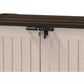 Keter Store It Out Max 1200L Outdoor Garden Storage Shed Beige Brown