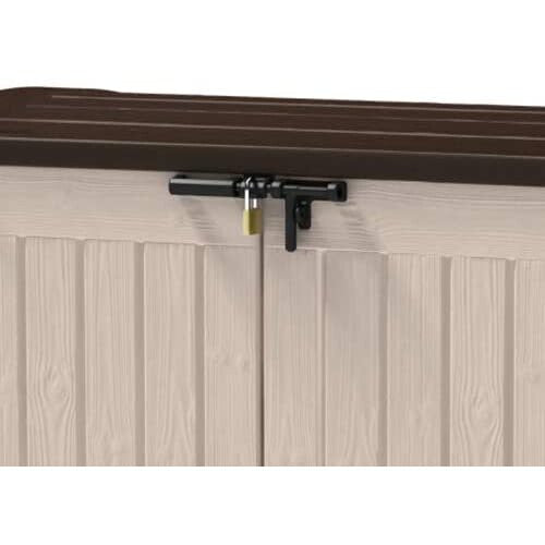 Keter Store It Out Max 1200L Outdoor Garden Storage Shed Beige Brown