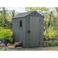 Keter Darwin 6 x 4ft Shed - Grey
